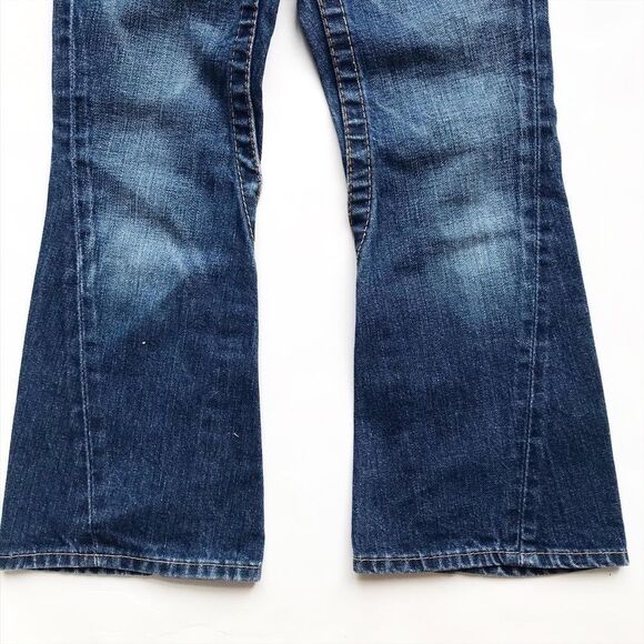 True Religion Joey embroidered flare jeans EUC 5T - Picture 3 of 7